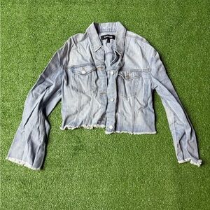 Express Light Blue Denim Jacket